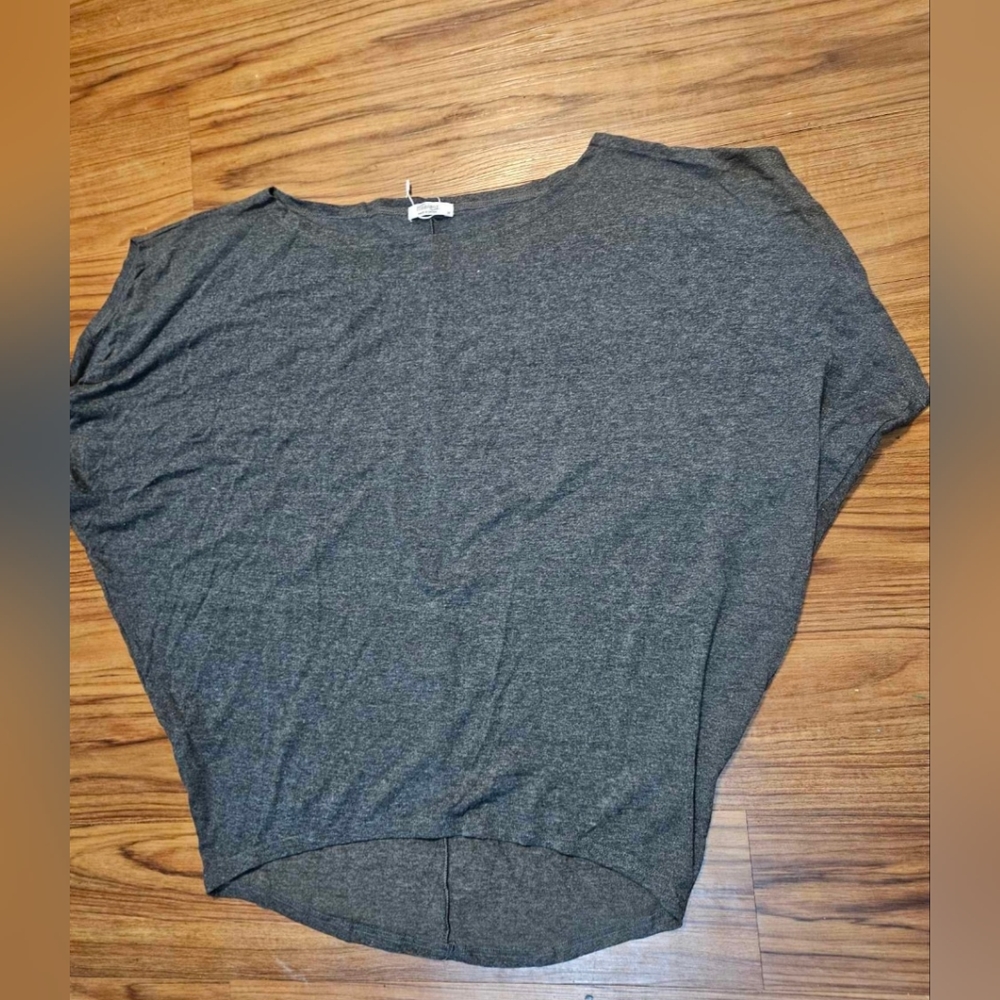 Womens Summer Casual Crew Neck T Shirts Sexy One Shoulder Off Batwing Oversized